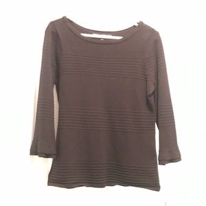 NWT Black lightweight Sweater, WHBM, Size S